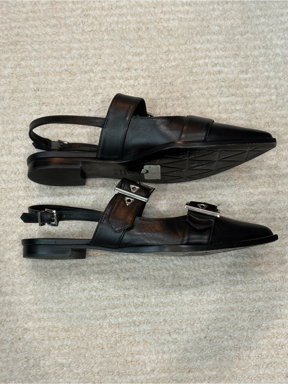 Schutz buckle flats 8 black - Picture 4 of 5